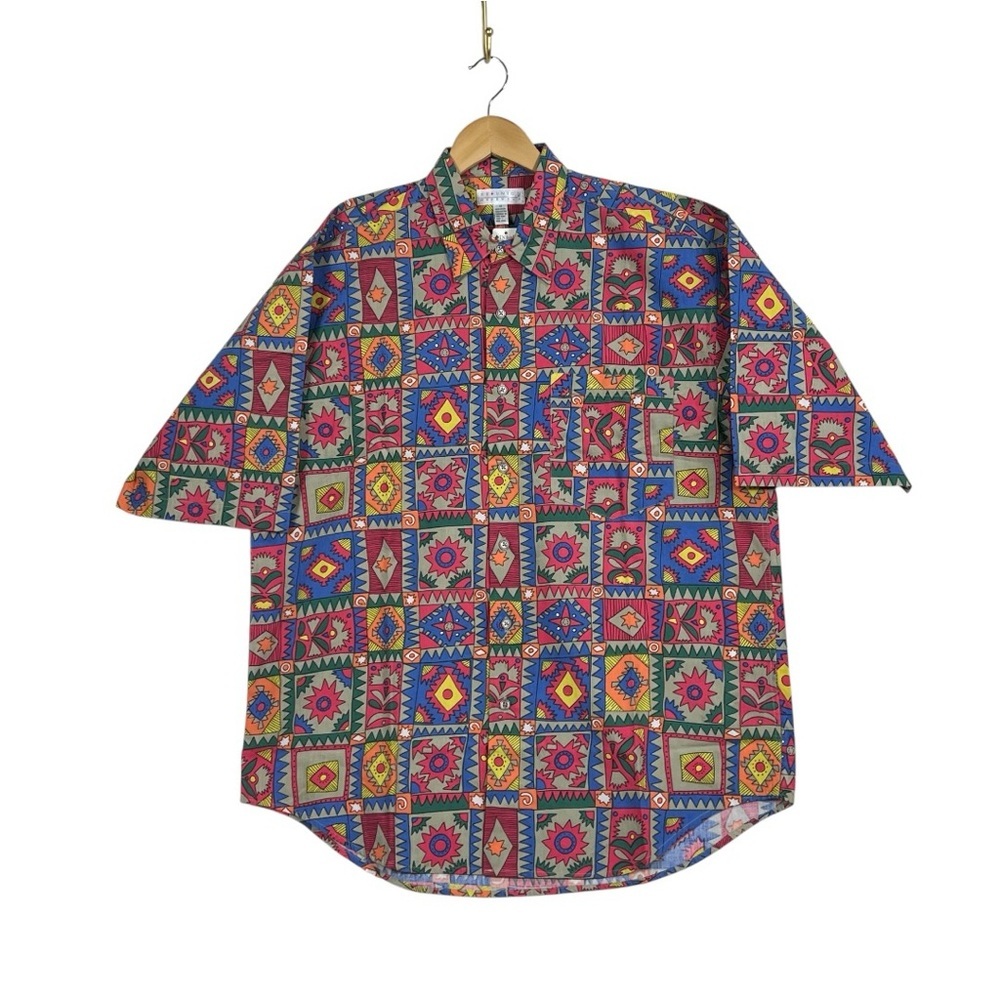Reunion men’s wear vintage shirt NWT button-down shirt.